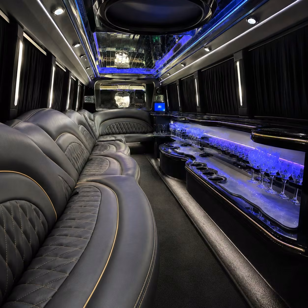 lake charles limo interior