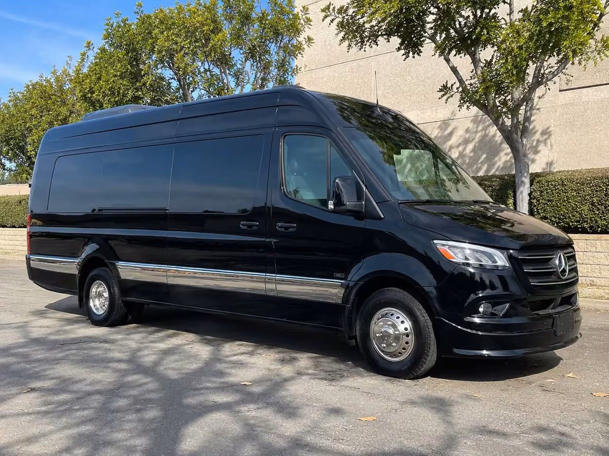 sprinter van rental with driver